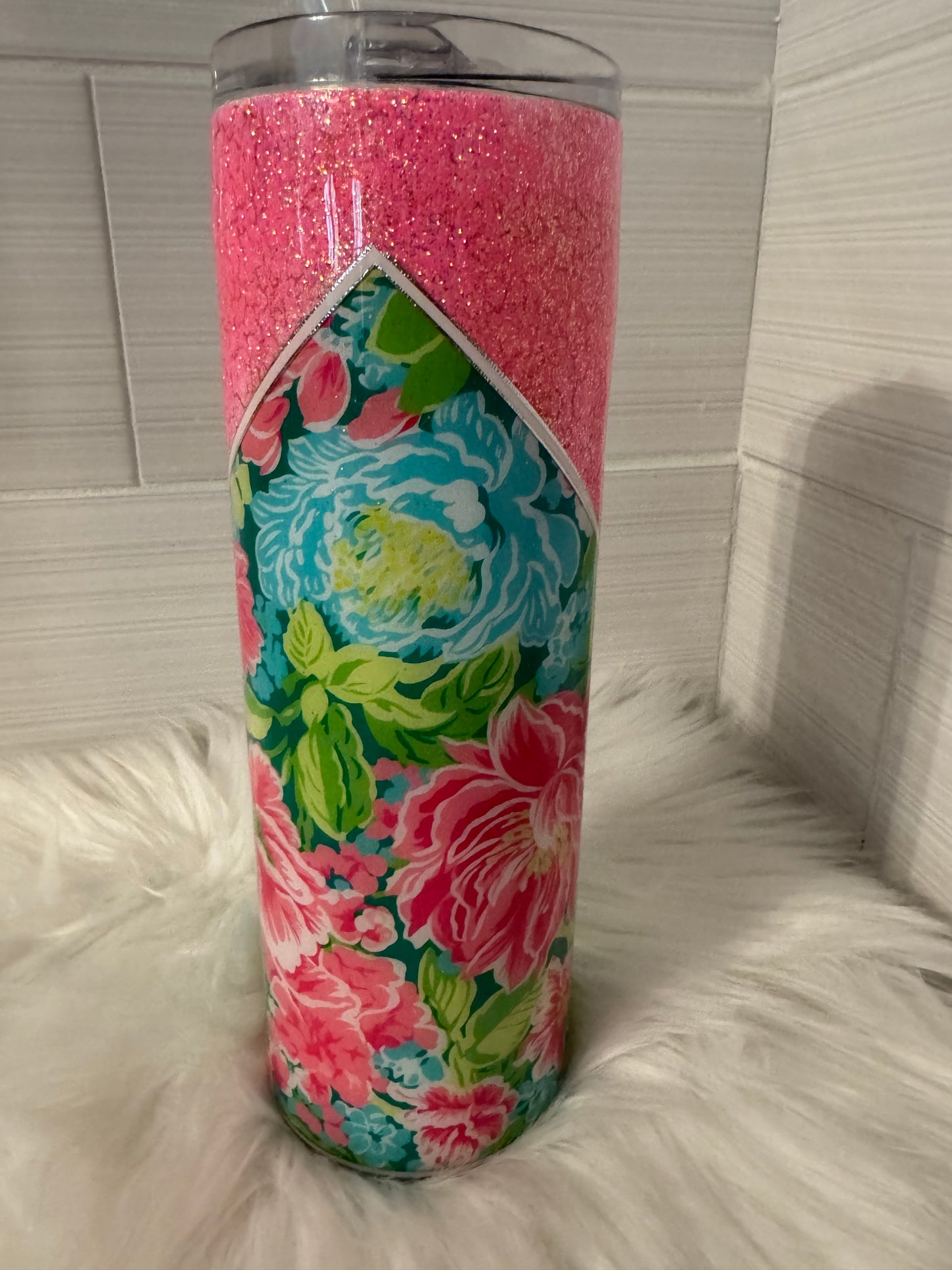 30 oz Floral Tumbler