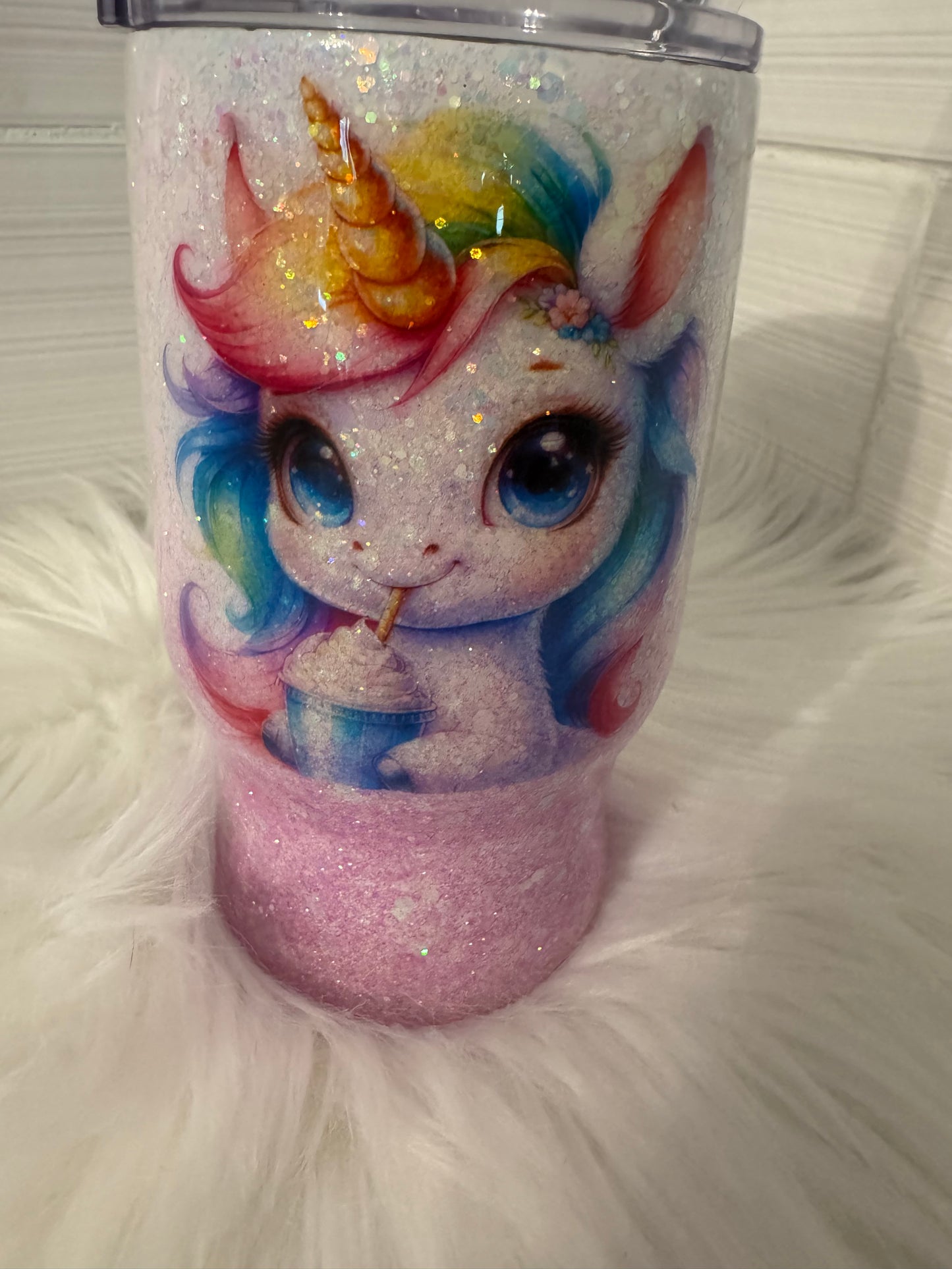 18 oz Unicorn Tumbler