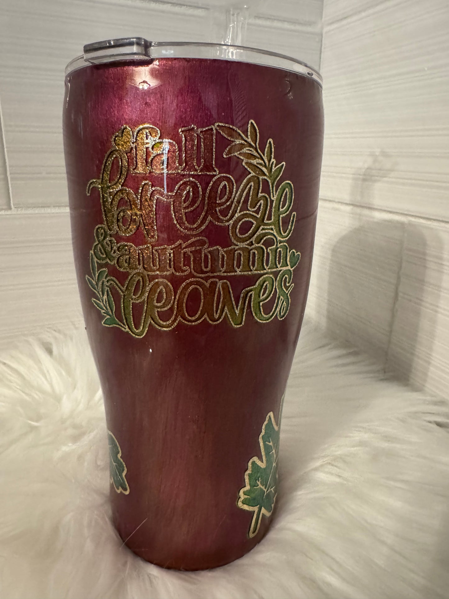 30 oz Fall Tumbler