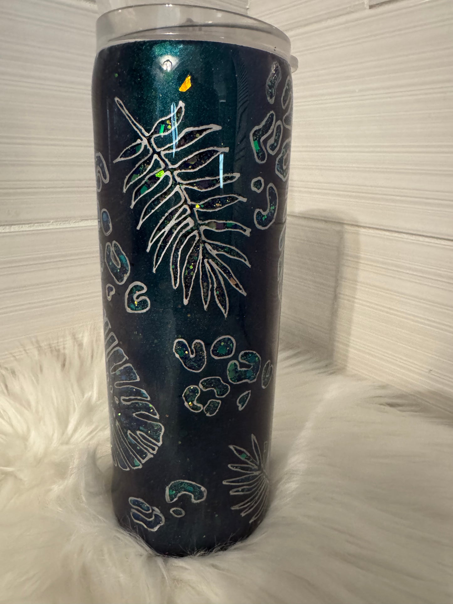 30 oz Leaf Peek-a-boo Tumbler